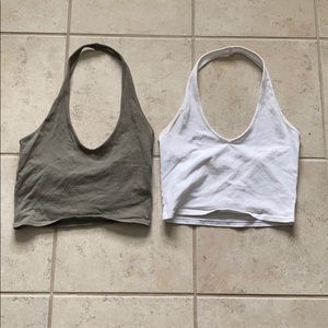 Deep-V Crop Tops by Express